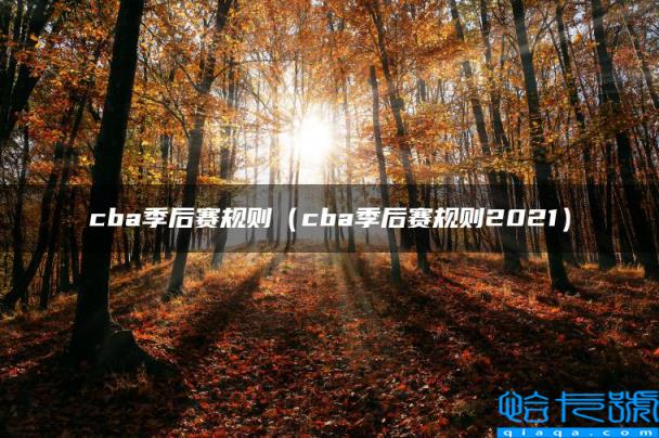 cba季后赛规则，cba季后赛规则2022(附2022年最新排行榜前十名单)