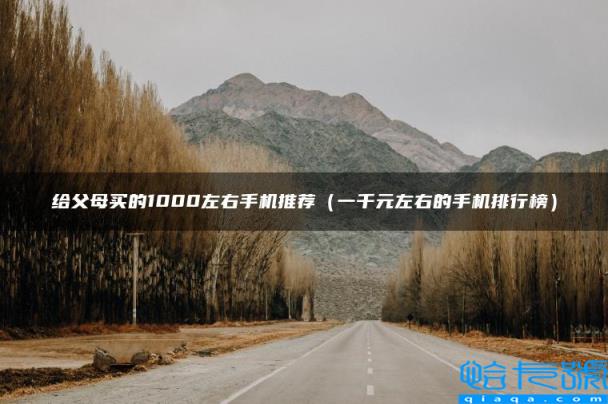 给父母买的1000左右手机推荐，一千元左右的手机排行榜(附2022年最新排名前十榜单)