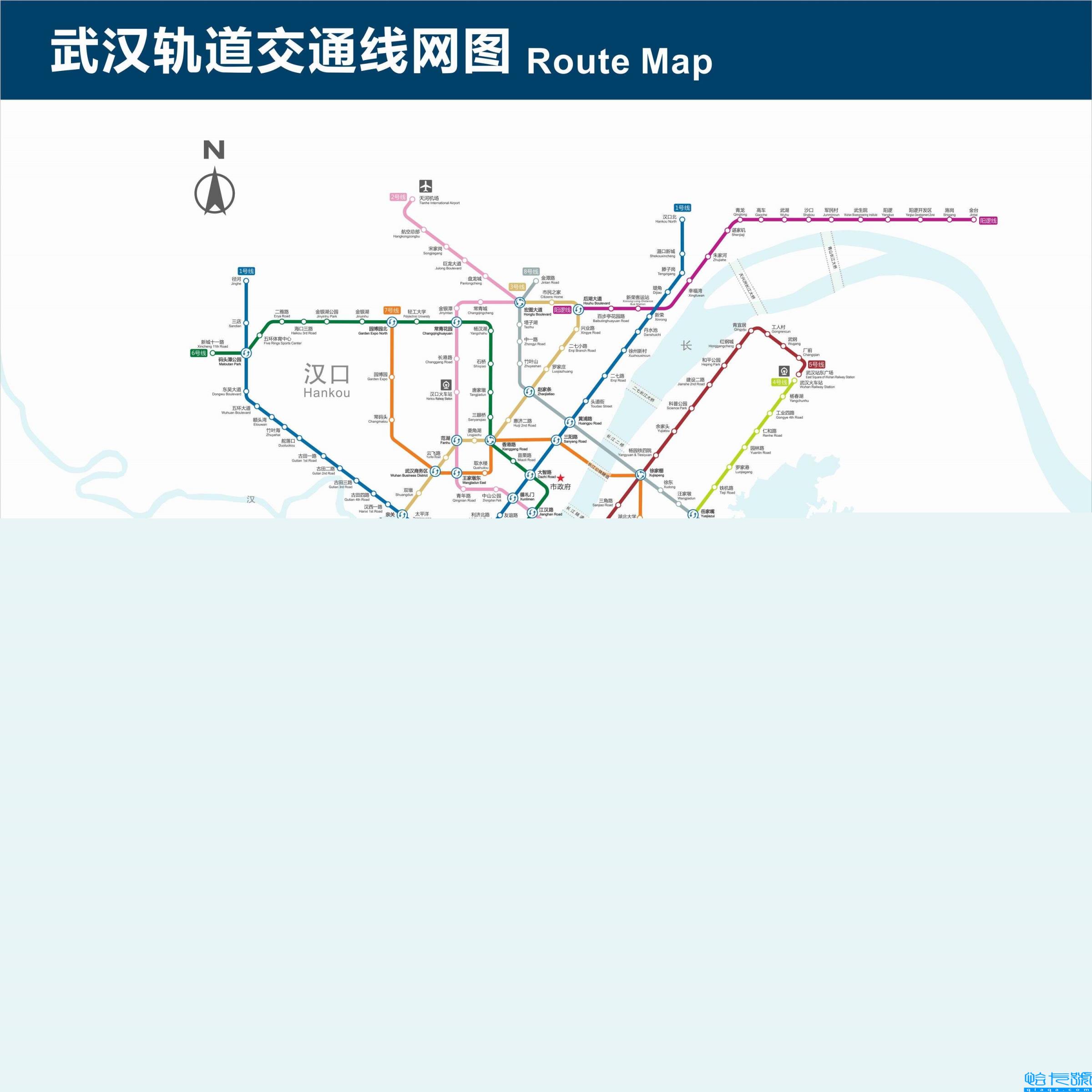 武汉8号地铁站线路图，换乘地铁线路(附2022年最新排行榜前十名单)