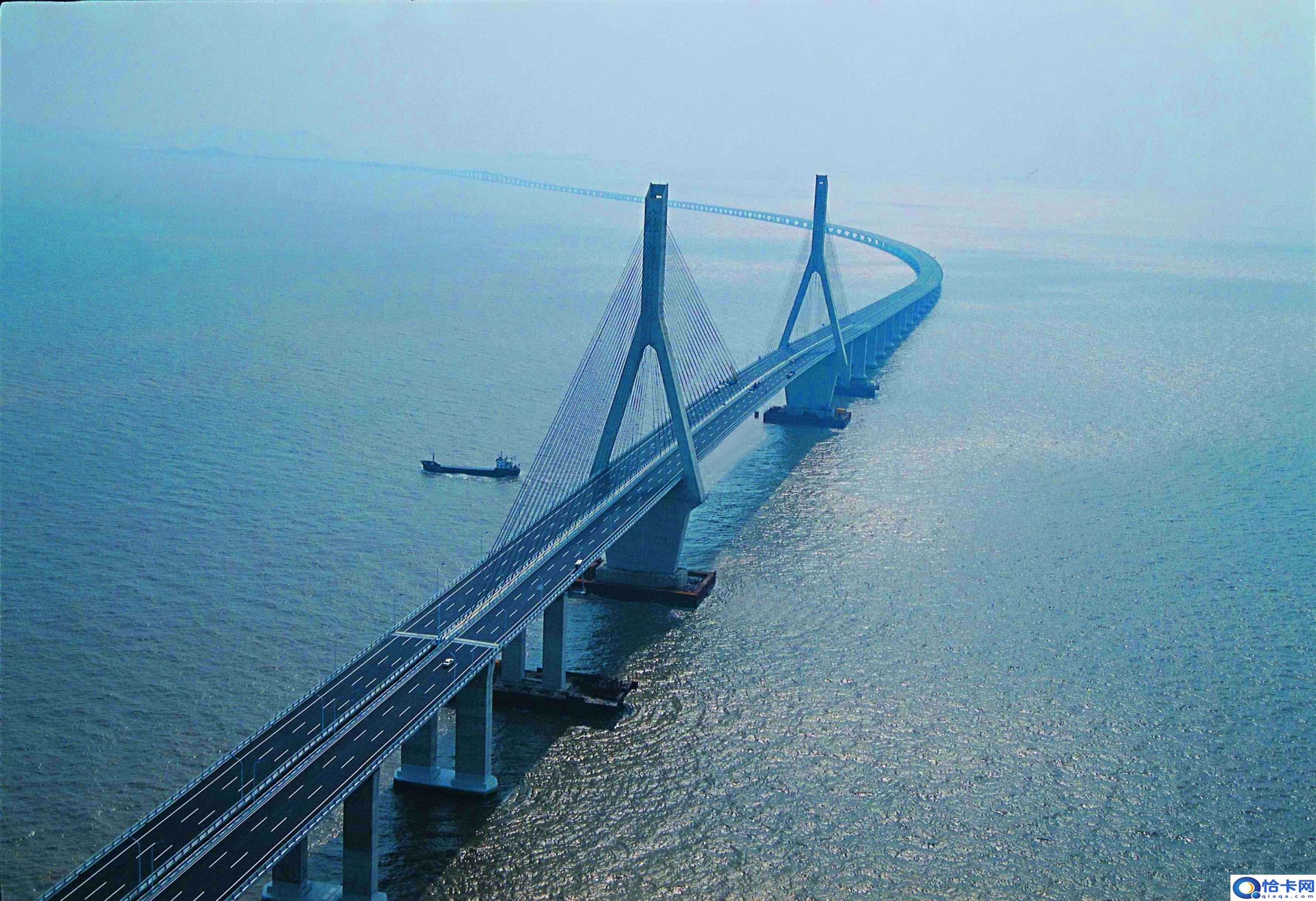 通往洋山深水港的跨海长桥,是我国第一座真正意义上的跨海大桥,全长