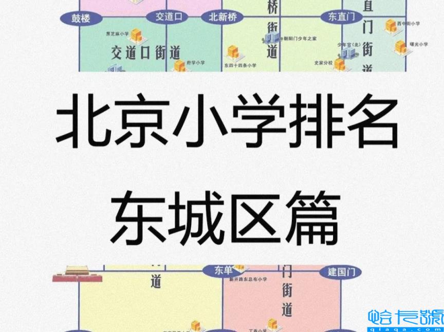 东城区小学排名，东城区最差的十大小学(附2022年最新排行榜前十名单)